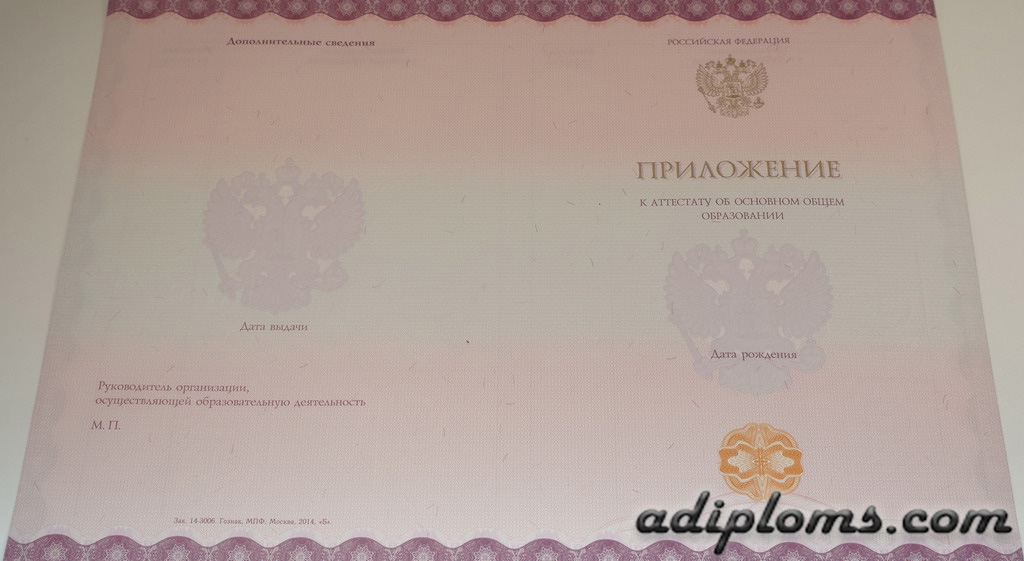 Аттестат 9 классов 2014-2024 Фото Аттестат 9 классов 2014-2024 Фото